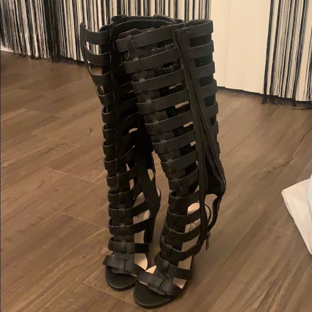 Black heels from Michael Antonio